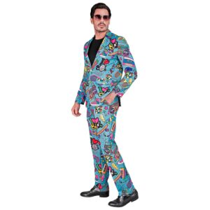 Alternative view of W WIDMANN MILANO — Costume veste et pantalon années 80 S