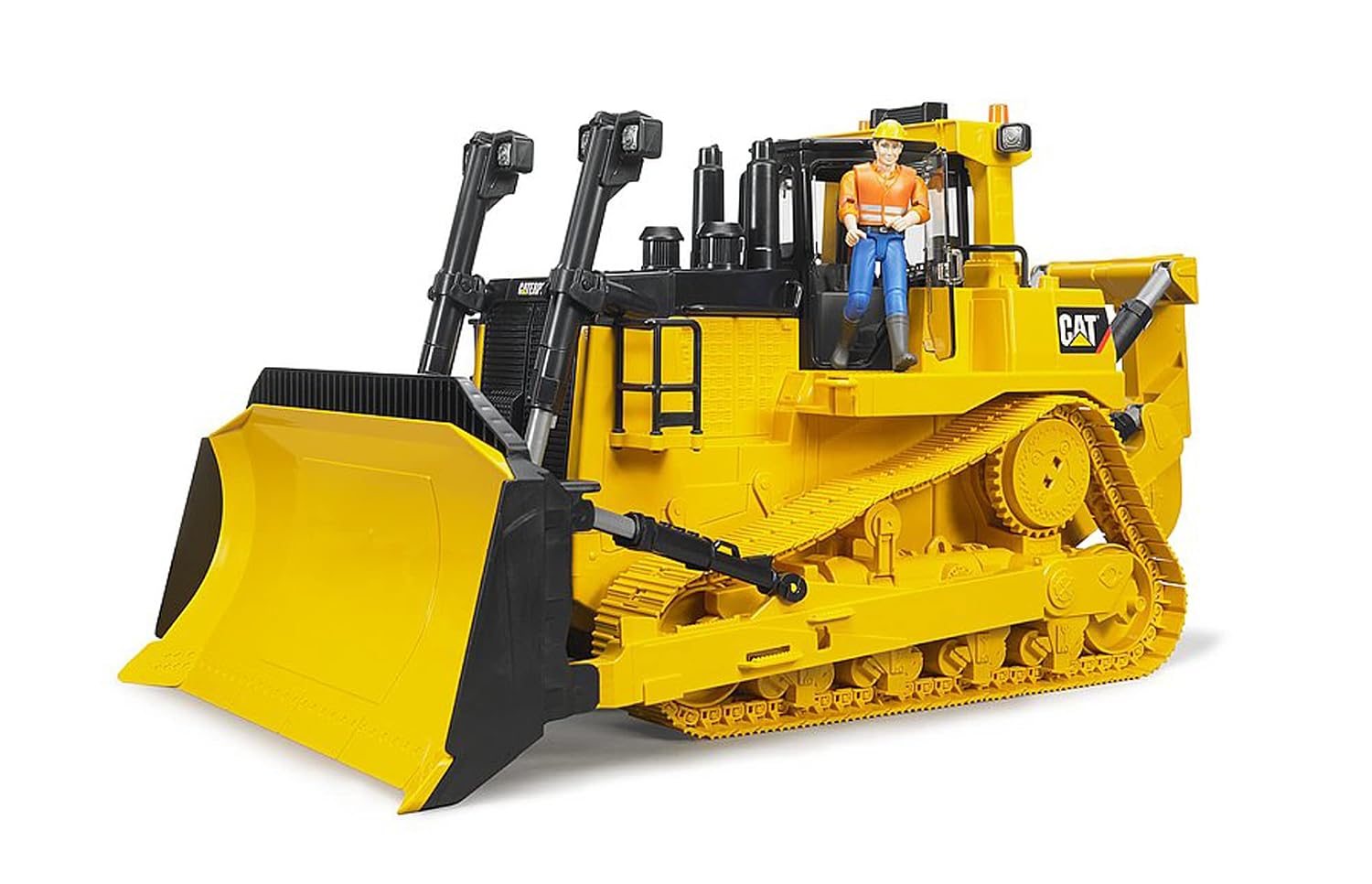 BRUDER — Bulldozer CAT à chenilles grand format – Image 2