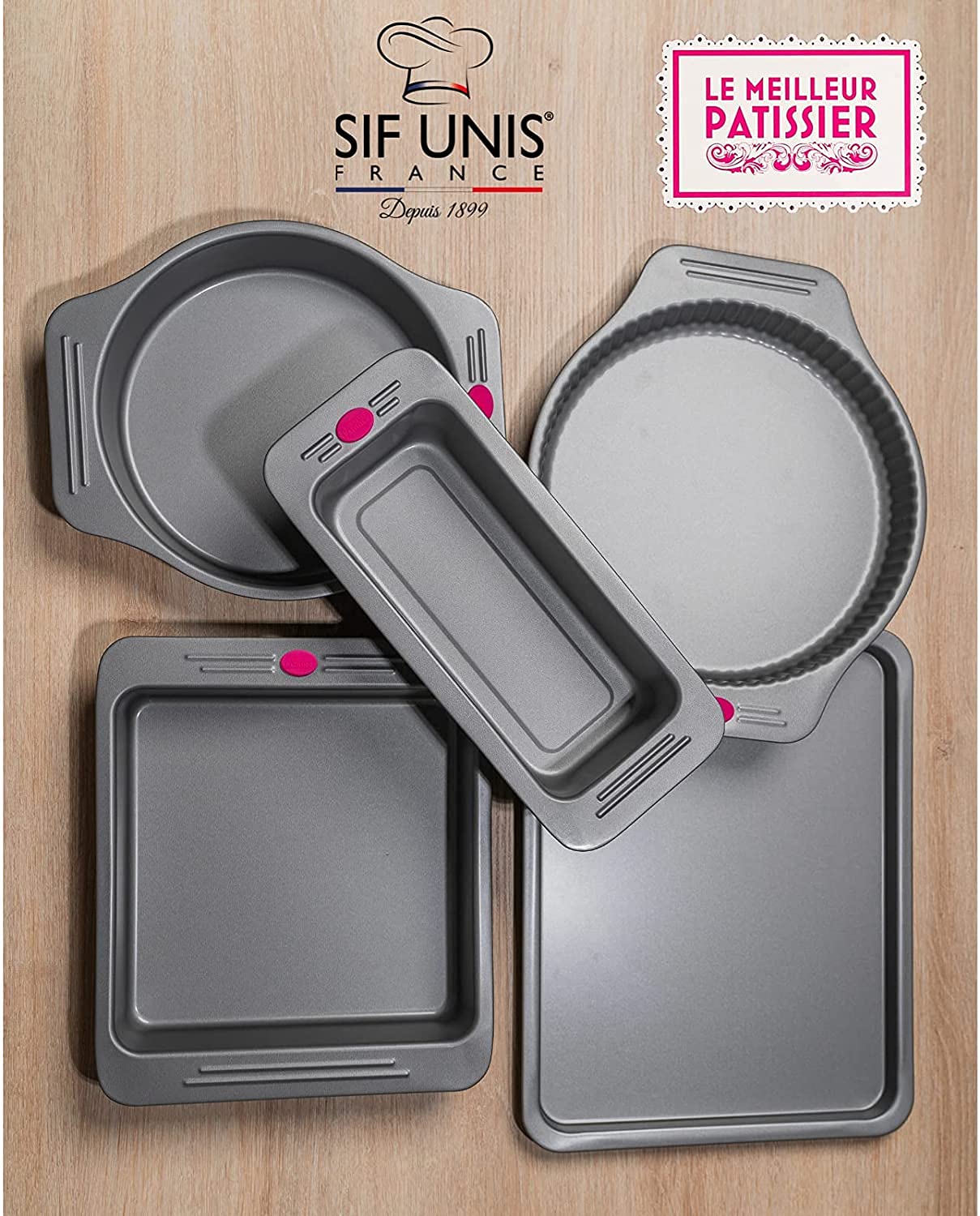 SIF UNIS France — Kit à tarte Ø 28 cm 3 pièces – Image 6