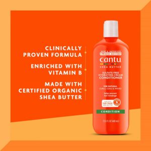 Alternative view of CANTU — Revitalisant hydratant au beurre de karité 400 ml