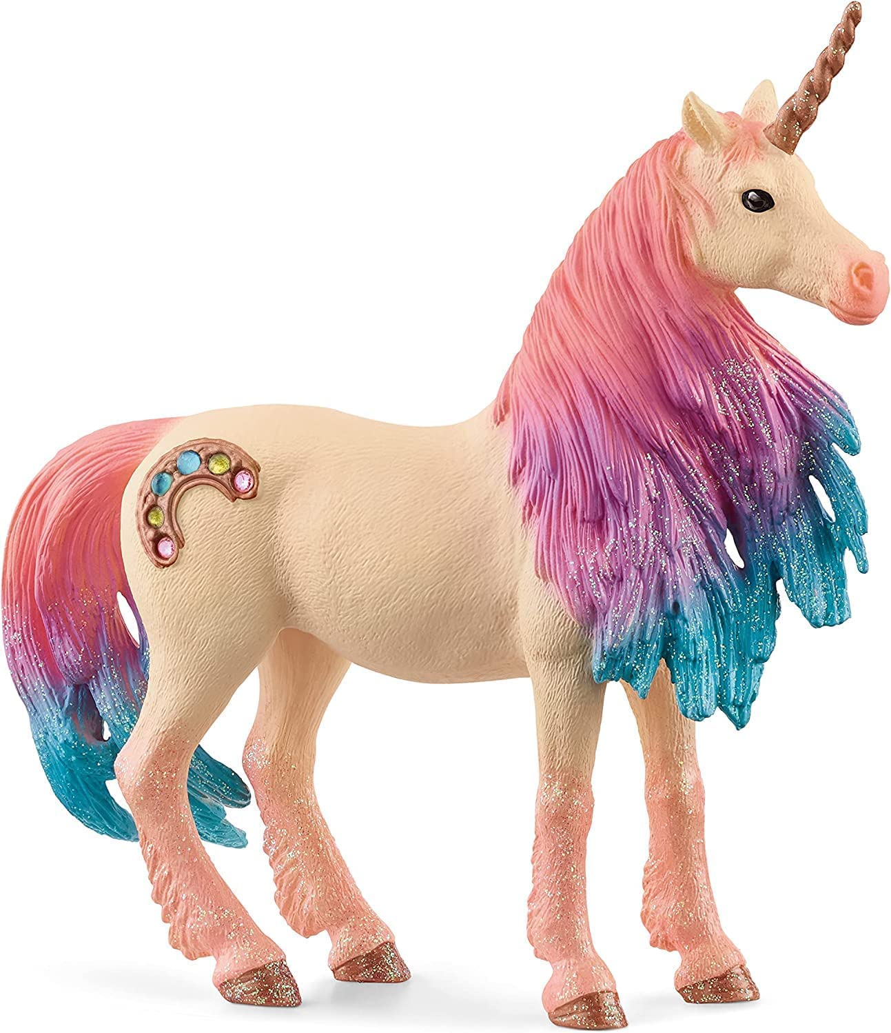 Schleich BAYALA | Jument Licorne Marshmallow 70723 | Figurine féerique et détaillée | Superbe idée Cadeau pour Filles et garçons | Figurine de Collection | Jouet dès 5 Ans | 13 x 4 x 13 cm