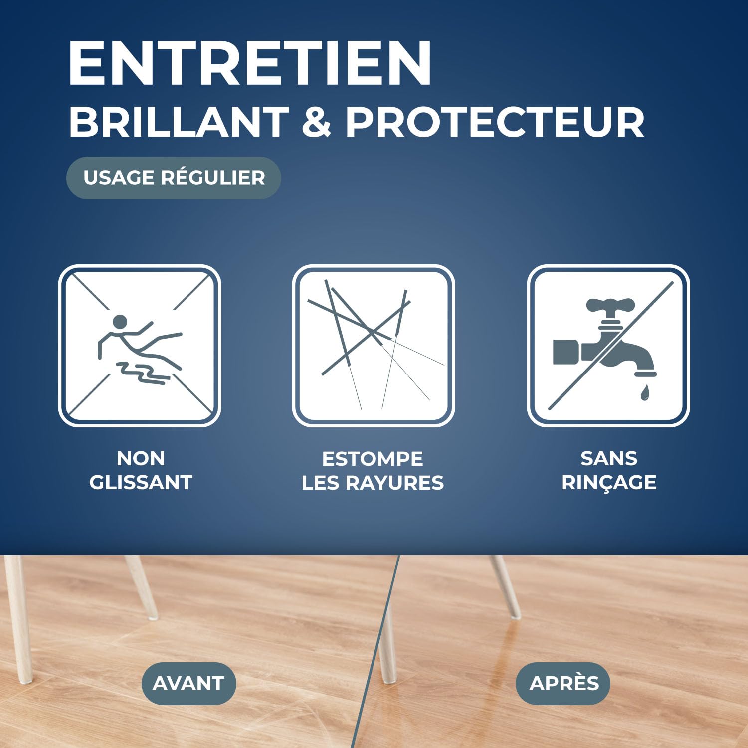 STARWAX — Entretien Brillant Parquets et Sols Stratifiés 5L – Image 2