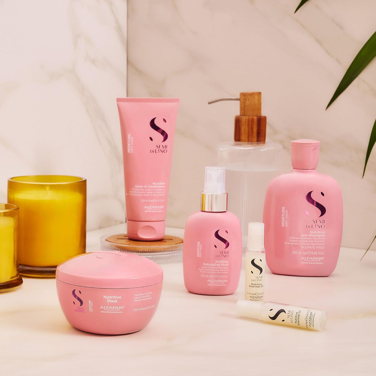 ALFAPARF MILANO Semi Di Lino — masque nourrissant 200 ml – Image 7