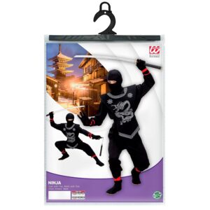 Alternative view of W WIDMANN MILANO — Costume enfant Ninja noir 158 cm