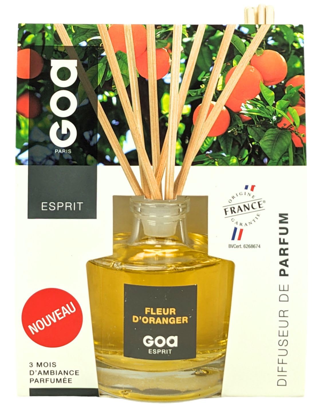 GOA Goatier Esprit — Fleur d'oranger 200ml