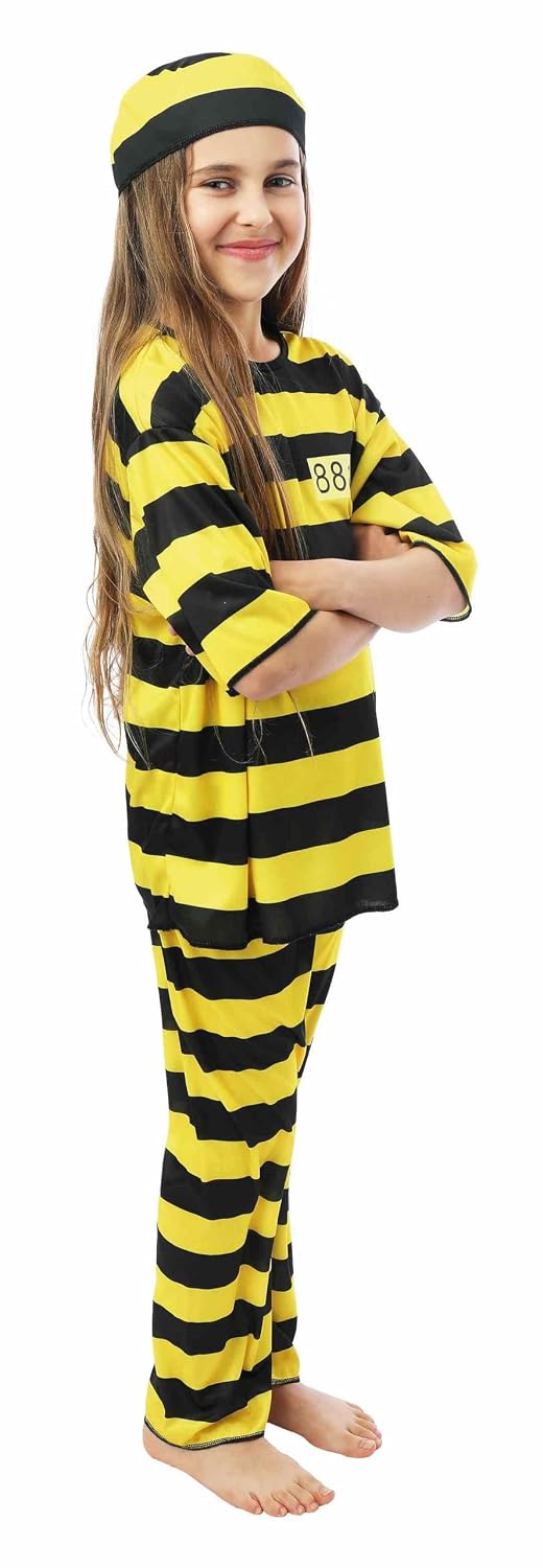 P'TIT CLOWN — Déguisement Prisonnier Enfant 10-12 ans – Image 4
