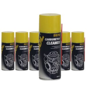 MANNOL Lot de 6 nettoyants pour carburateur 9970 de 400 ml