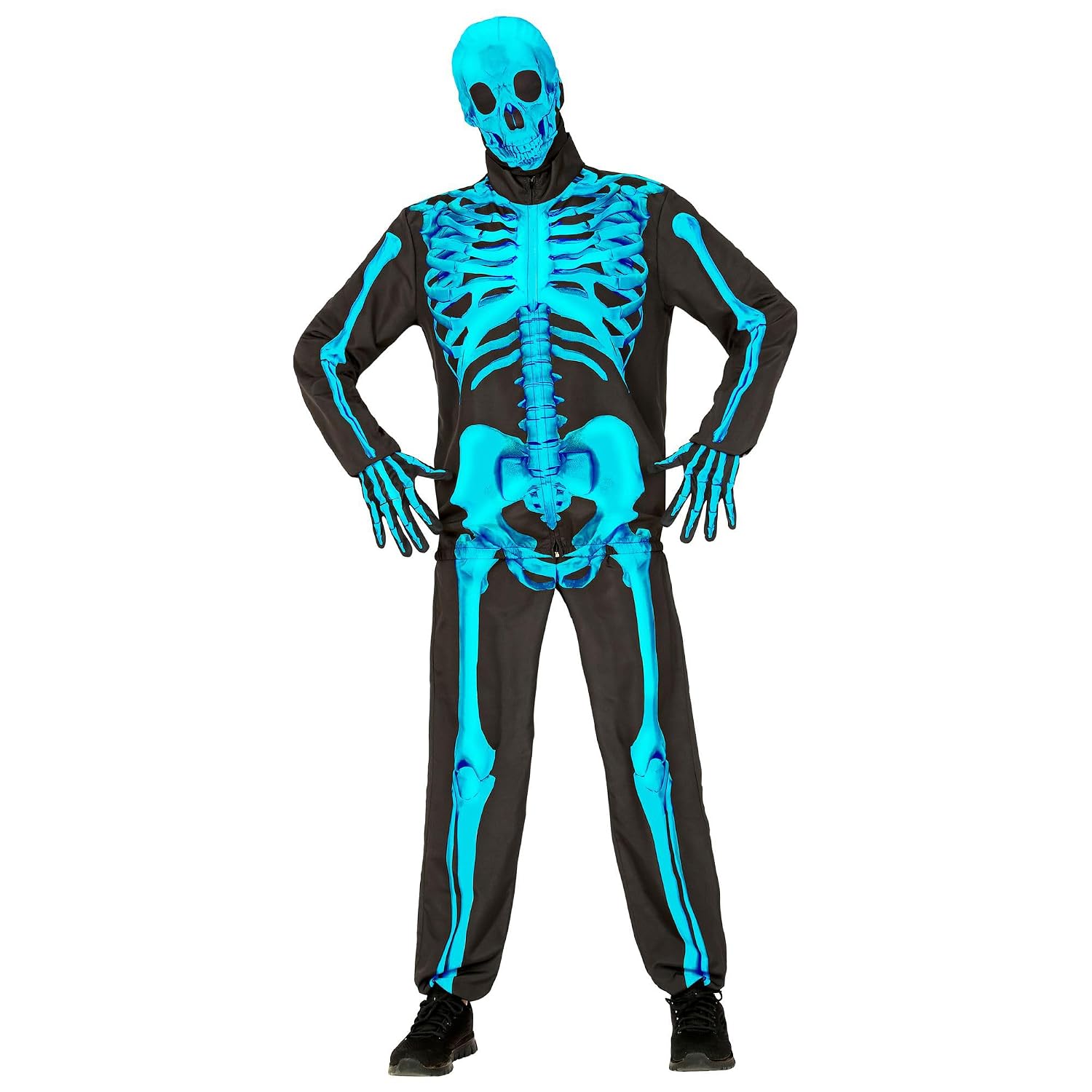 W WIDMANN MILANO — Costume squelette adulte avec masque – Image 4