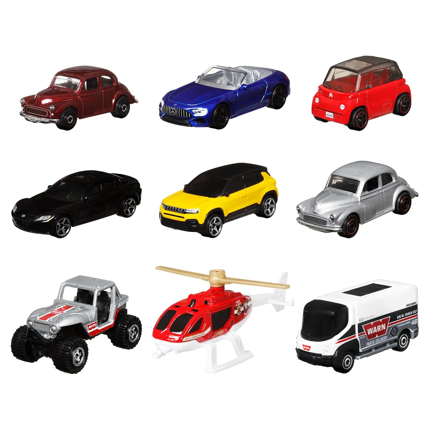 MATCHBOX — Coffret 9 Véhicules Miniatures – Image 5