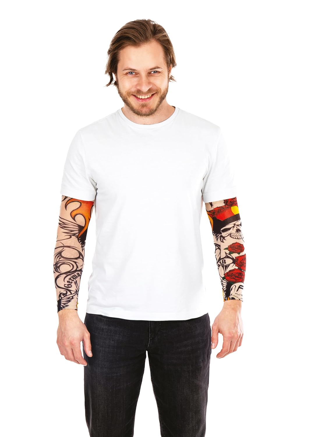 P'TIT CLOWN — Manches Faux Tatouages 42 x 10 – Image 2