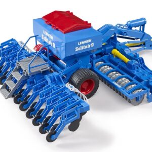 bruder 02026 - Lemken Solitair 9, remorque, ferme, agriculture, accessoires pour tracteurs