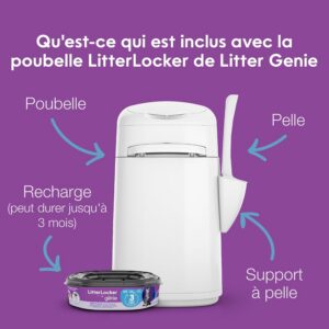 Alternative view of LITTER GENIE Litter Locker Fashion — Poubelle à litière chat