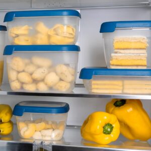 Alternative view of CURVER — Boîte alimentaire carrée 0,75L bleue