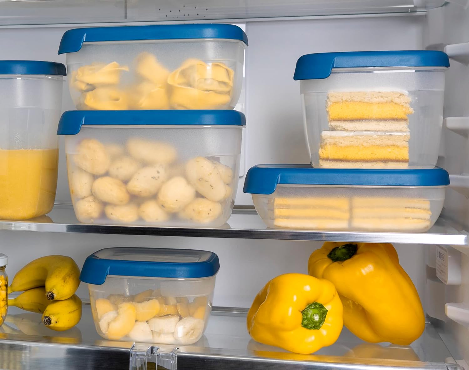 CURVER — Boîte alimentaire carrée 0,75L bleue – Image 2