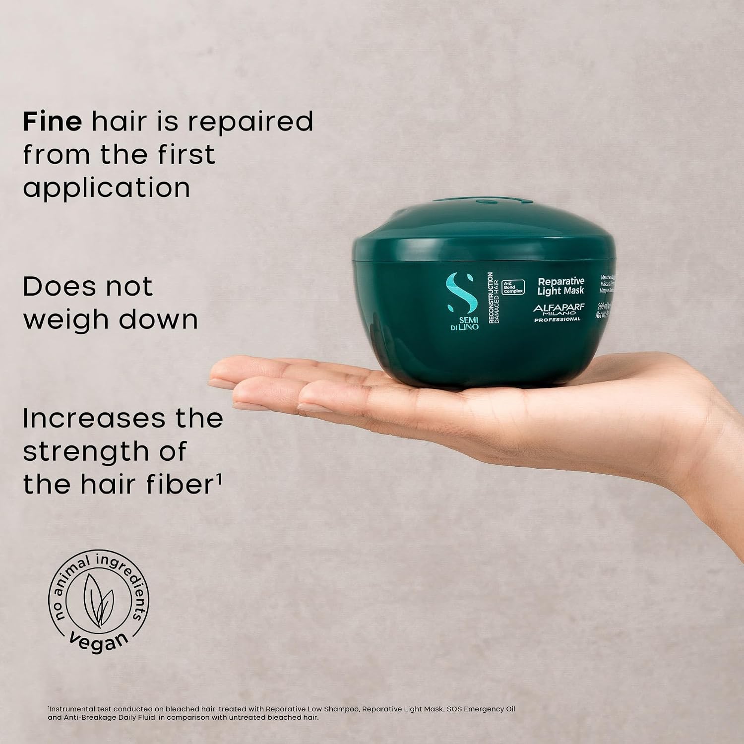ALFAPARF MILANO Semi di Lino Reconstruction — Masque 500ml – Image 2