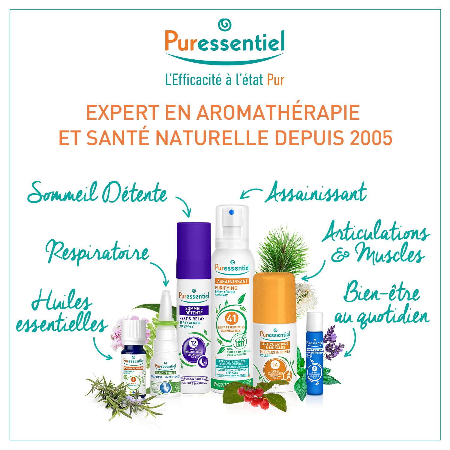 PURESSENTIEL — Huiles essentielles pour diffusion Provence 30 ml – Image 6