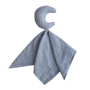mushie Doudou en Forme de Lune | Idéal pour Dormir et Jouer | Peluche pour Garçons et Filles | Matériel Durable & de Haute Qualité | Tradewinds