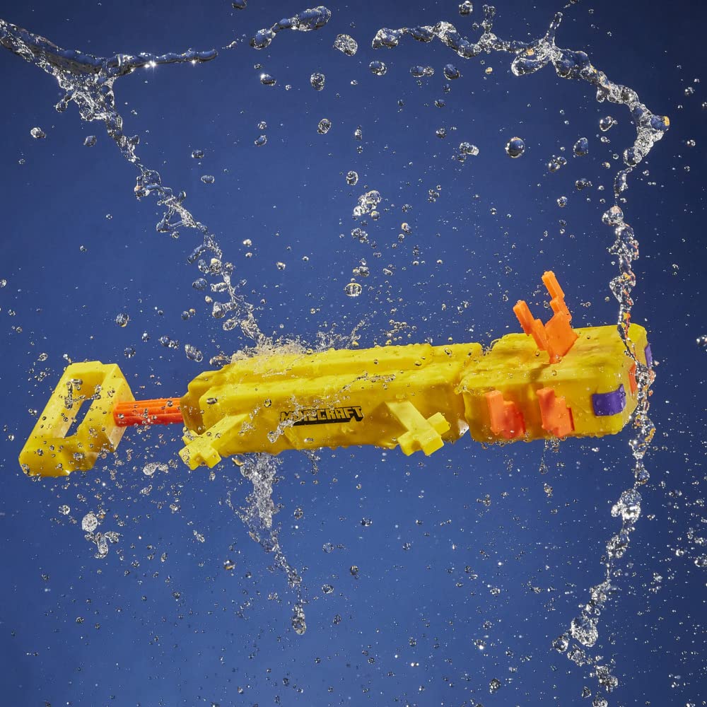 NERF Super Soaker Minecraft — Blaster à Eau Axolotl – Image 4