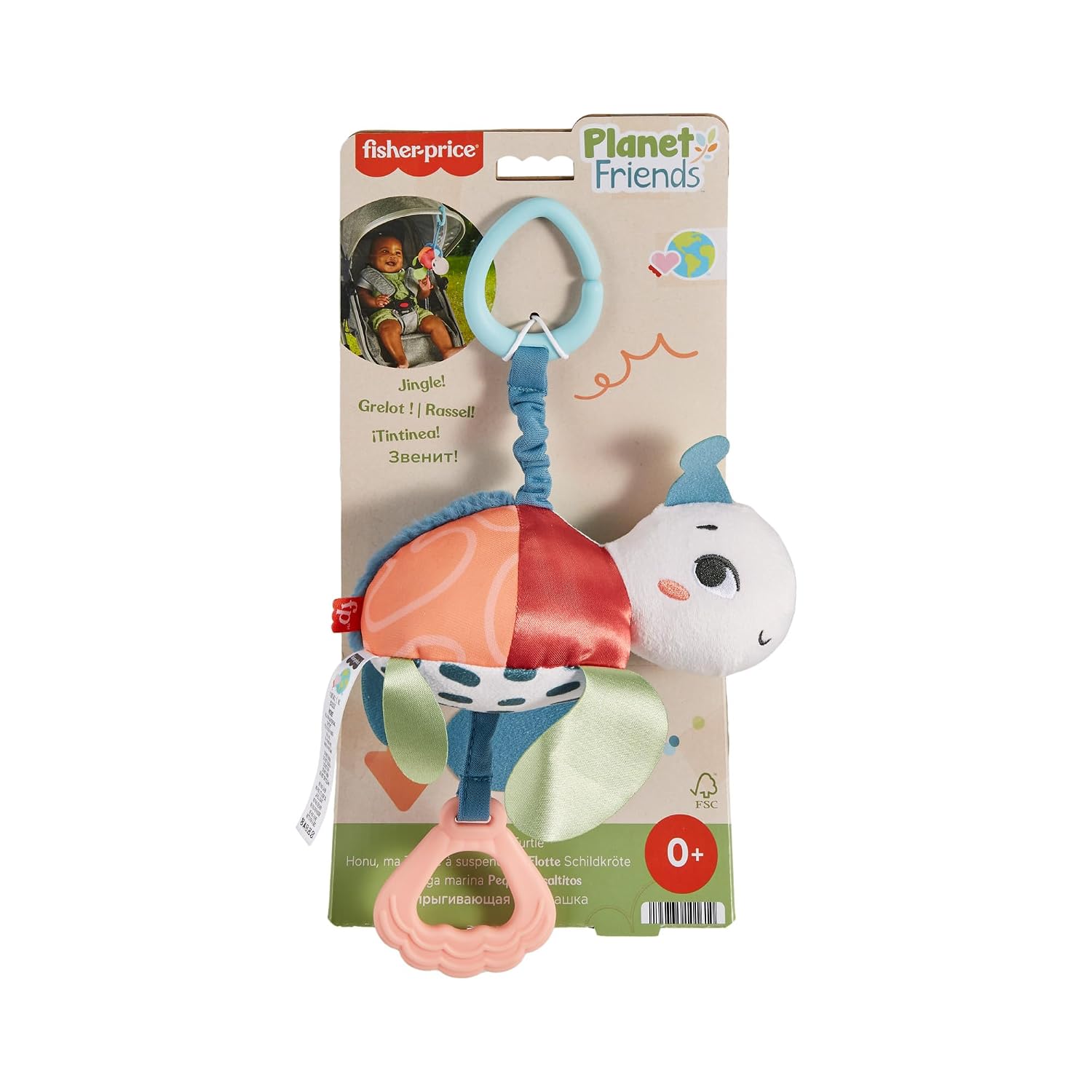 FISHER-PRICE — Peluche Tortue de Mer à Suspendre Bébé – Image 5