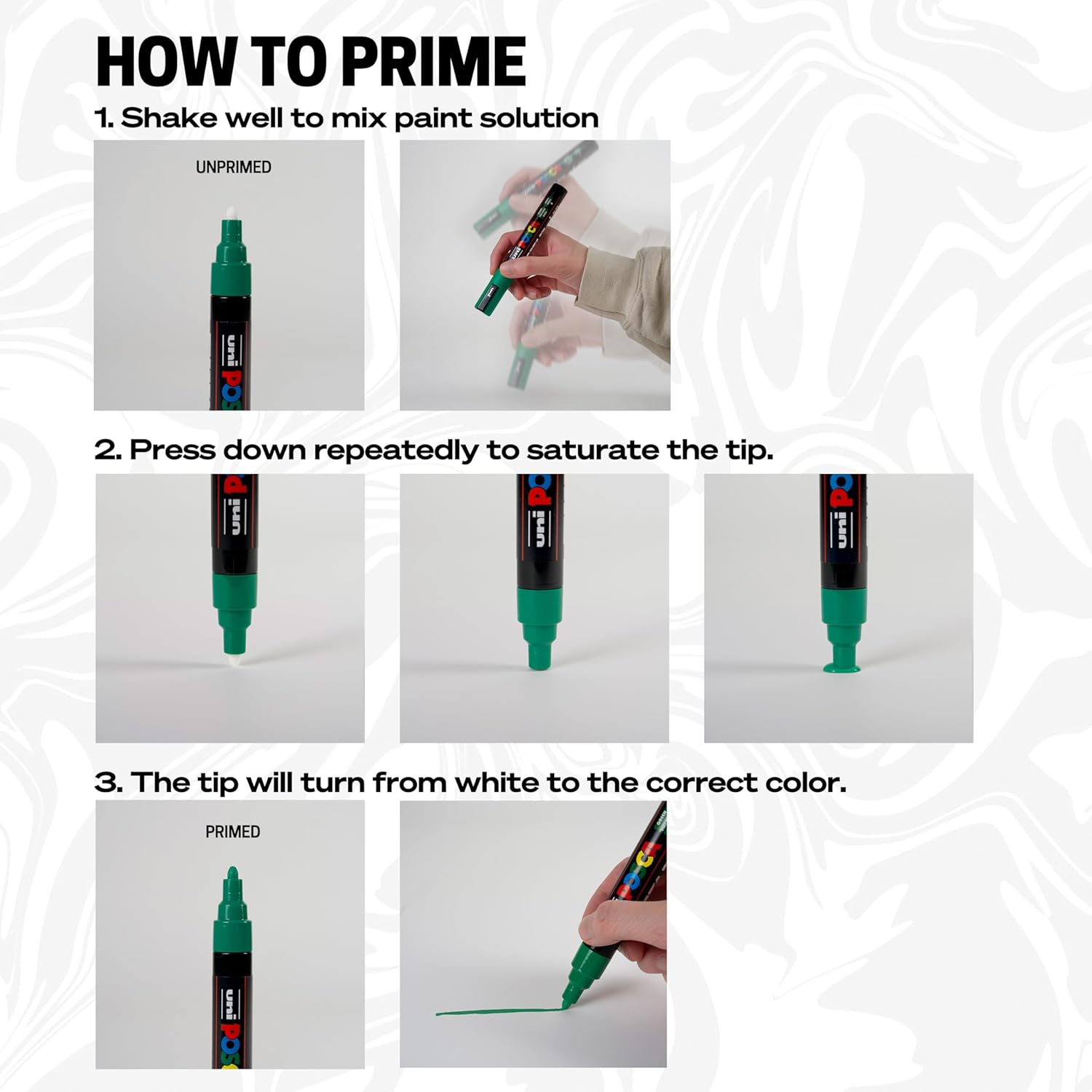 POSCA — Marqueur peinture argenté pointe calibrée – Image 7