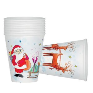 CAM ET LEON - 23426 - Gobelet - lot de 8 - Noël