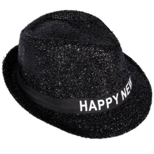 Alternative view of P'TIT CLOWN — Borsalino Happy New Year LED noir
