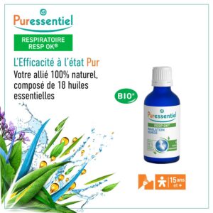 Alternative view of PURESSENTIEL Respiratoire — Inhalation humide Resp OK 50 ml