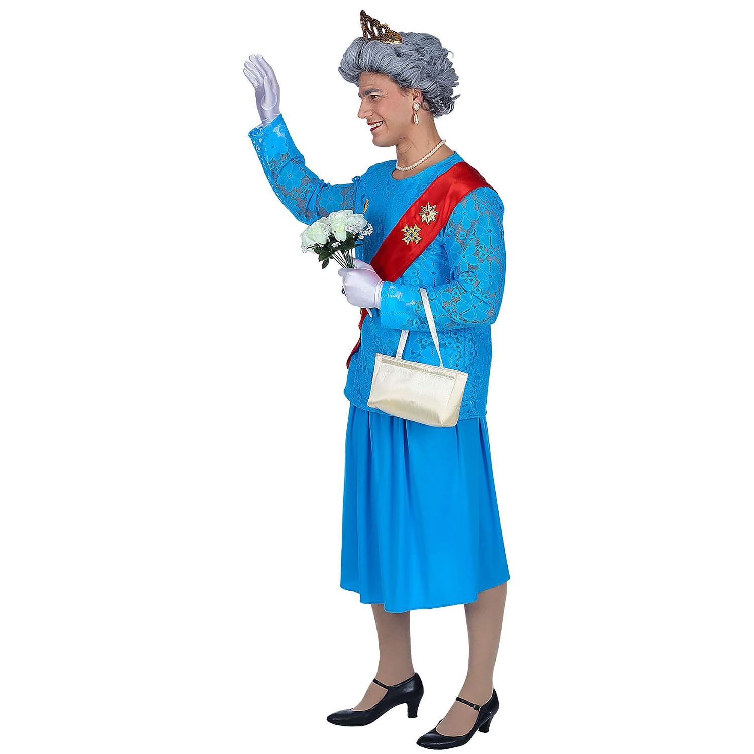 W WIDMANN MILANO Party Fashion — Costume de reine homme M/L – Image 3