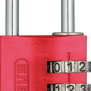Abus H10 46615 Cadenas à combinaison en aluminium Universel 145/30 Rouge