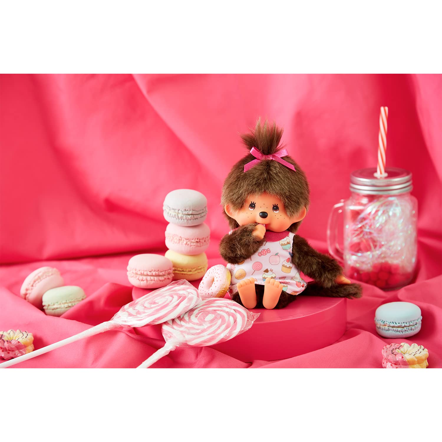 BANDAI Monchhichi Pop & Candy — Peluche 20 cm – Image 6