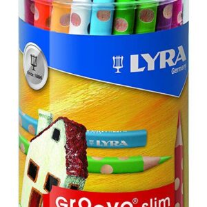 LYRA Groove Slim - Pot 48 crayons de couleur