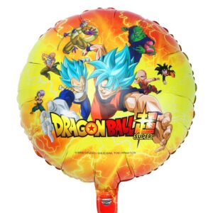 Ballon aluminium rond 43cm Dragon Ball Z - Orange