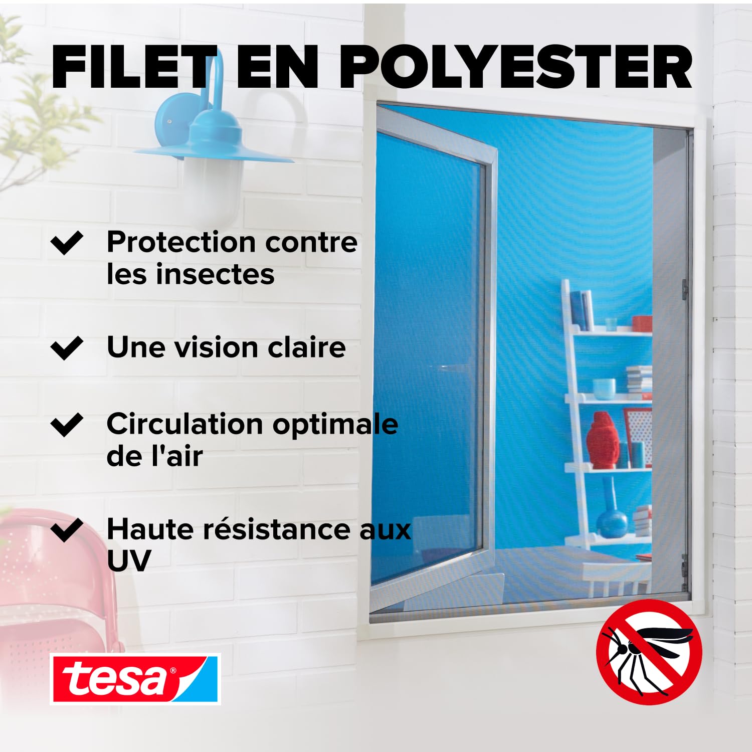 TESA Insect Stop COMFORT — Moustiquaire porte-fenêtre 120x240 cm – Image 4