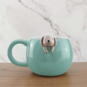 Winkee - Tasse à café Pet Friends | Douce grande tasse à café | Cadeau pour un anniversaire, une rentrée scolaire, Noël, la Saint-Valentin