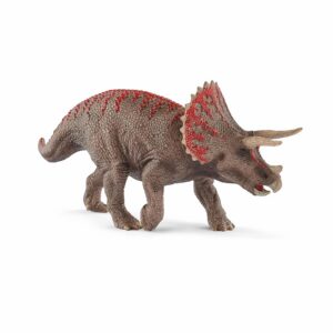 Schleich Dinosaurs 15000 - Figurine de Tricératops Réaliste - Figurine Dinosaure Authentique et Durable de l'ère Jurassique - Jouet Détaillé pour Garçons et Filles - Cadeau pour Enfants dès 4 Ans