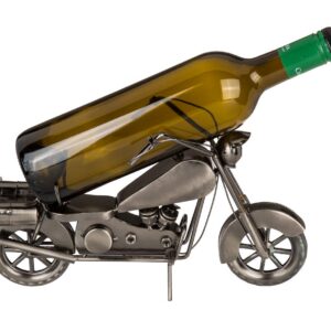 ootb Porte Bouteille en métal, Moto, env. 31 x 17 cm