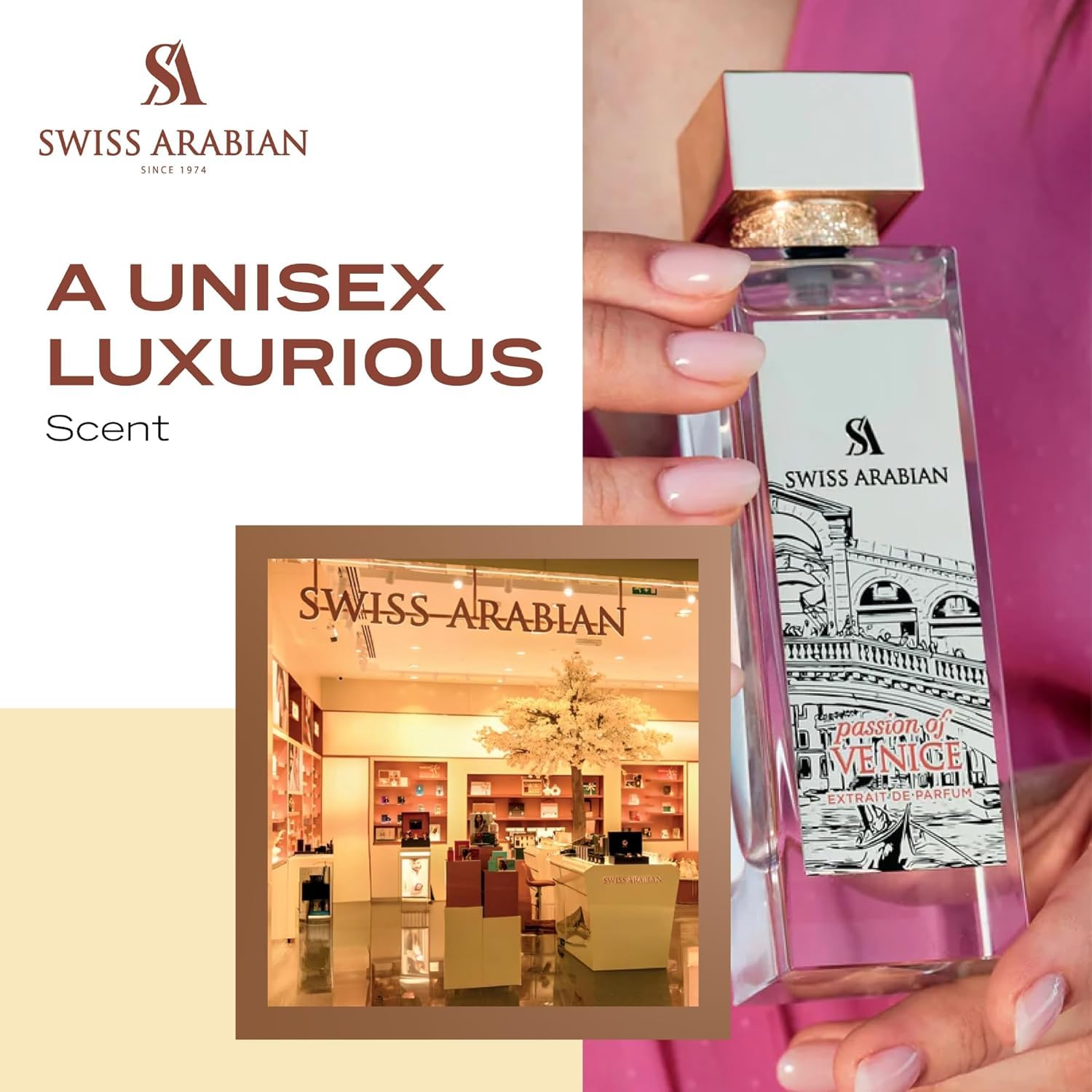 SWISS ARABIAN Passion of Venice — Extrait de parfum mixte 100 ml – Image 3