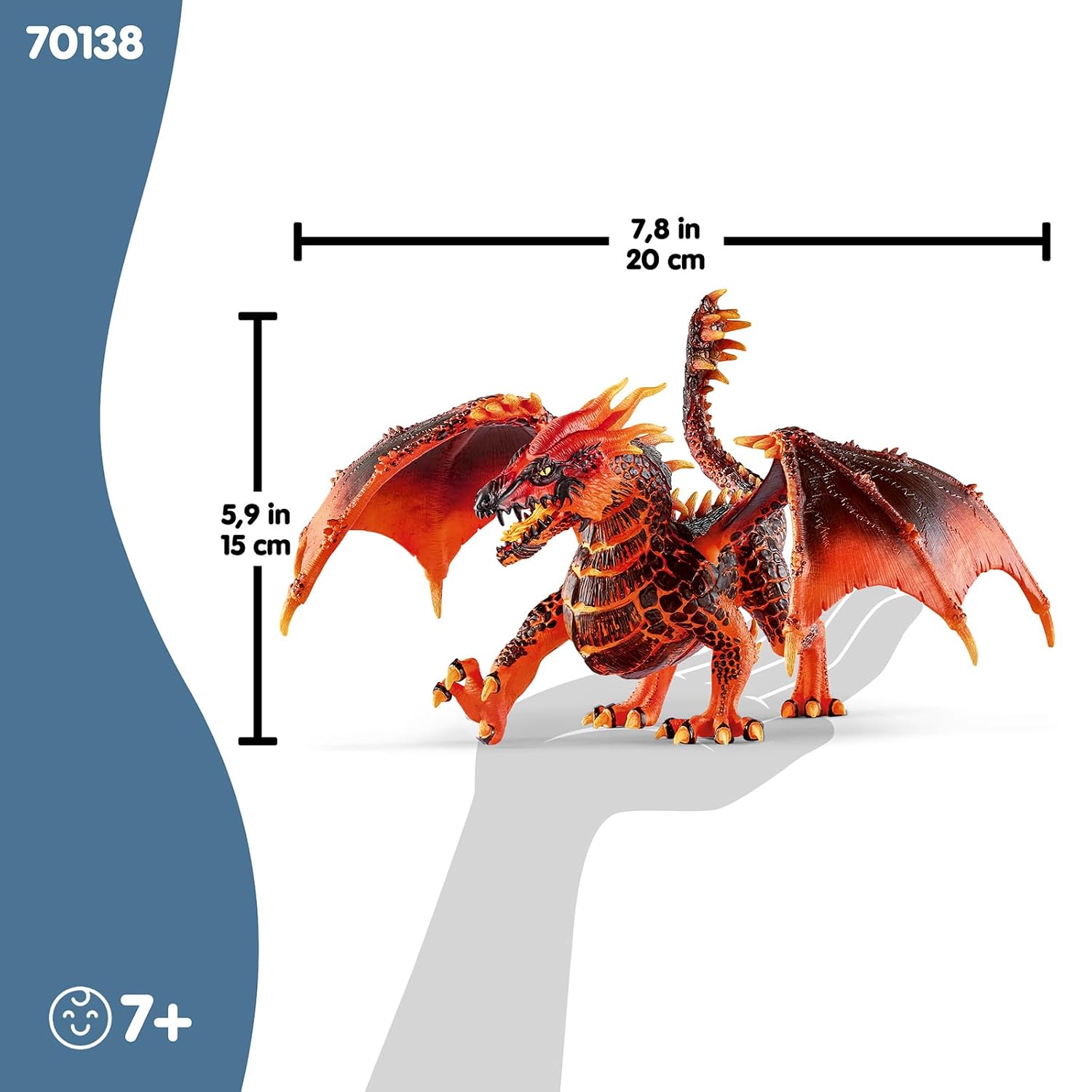 SCHLEICH ELDRADOR Creatures — Figurine Dragon de Lave – Image 5