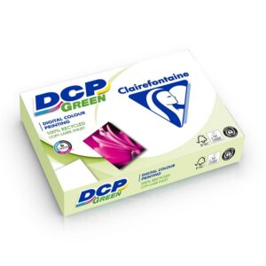 DCP Green Lot de 250 feuilles de papier recyclé A4 Blanc 200 g