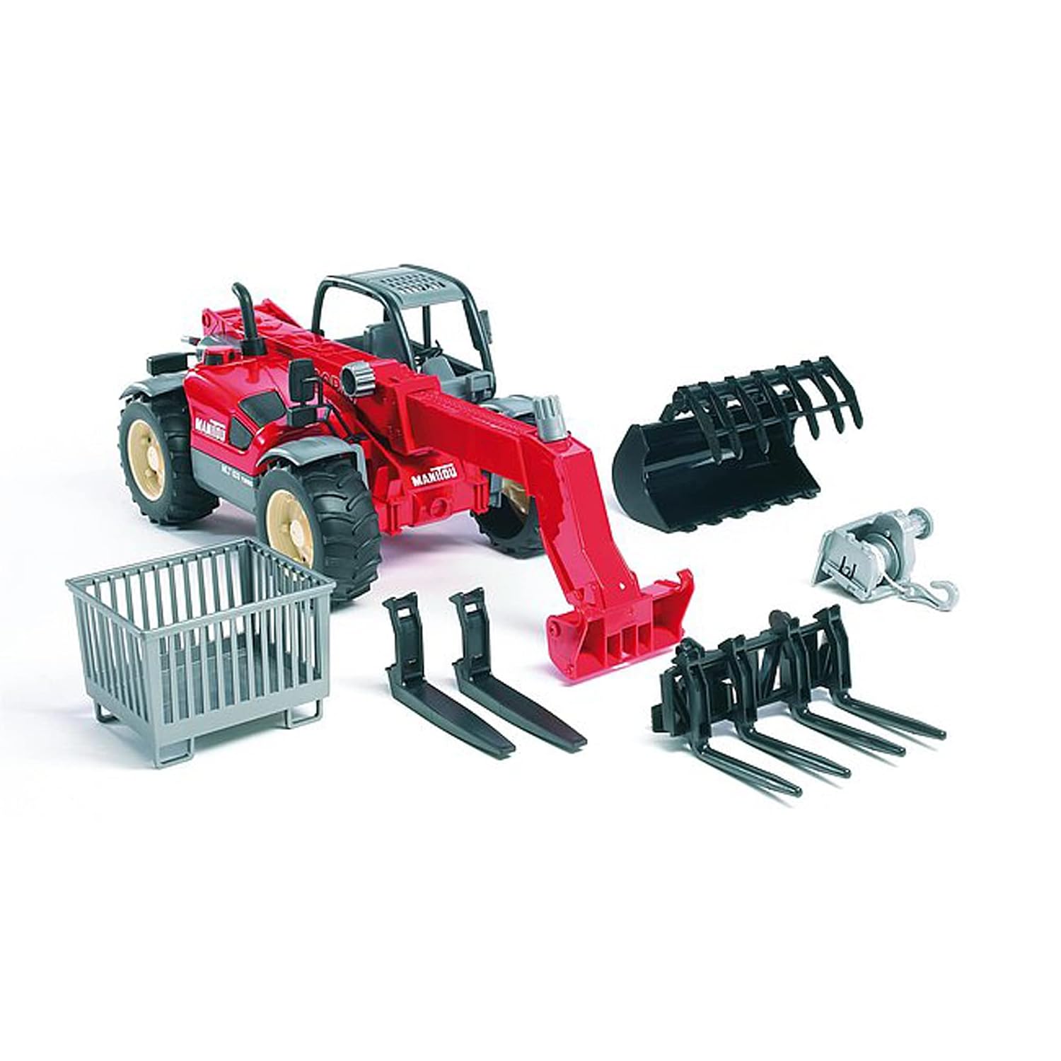 BRUDER Manitou MLT 633 — Chariot télescopique 1:16 – Image 6