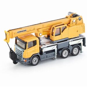 siku 1859 - Grue télescopique , 1:87, Métal/Plastique, Jaune, Flèche télescopique