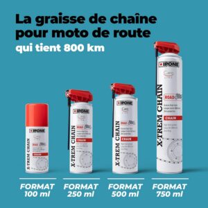 Alternative view of IPONE X-Trem Chain Road — Graisse de Chaîne Moto 250 ml