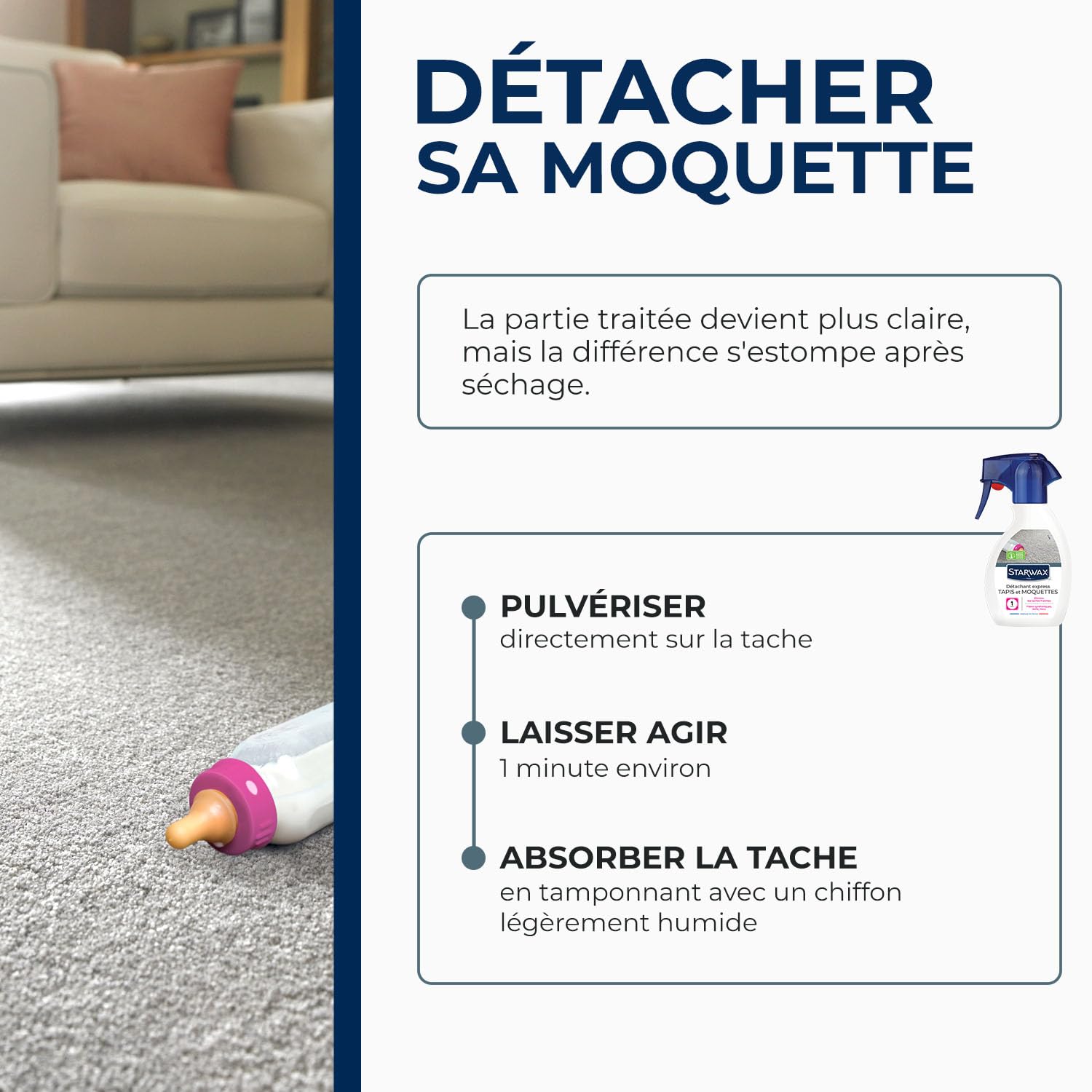 STARWAX — Détachant express tapis et moquettes 3x250ml – Image 3