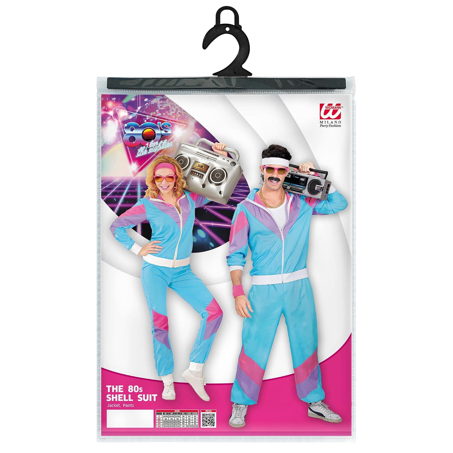 WIDMANN MILANO Party Fashion — Costume survêtement bleu XXL – Image 4