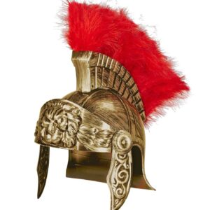 W WIDMANN MILANO Party Fashion - Casque romain antique, Chapeau de soldat, Coiffe de gladiateur, Casque, Accessoire
