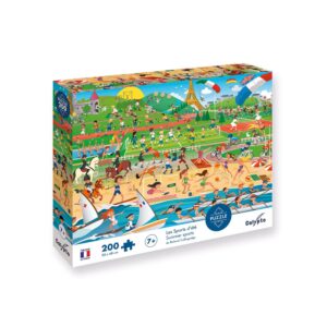 Puzzle 200 pièces - Les Sports d'Eté, Multicouleurs