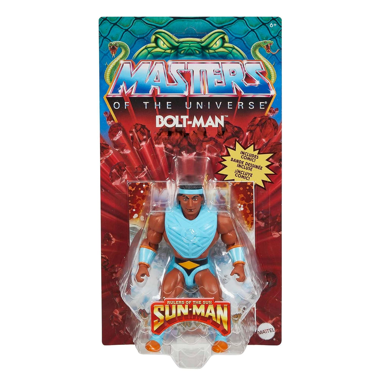 MASTERS OF THE UNIVERSE Origins — Figurine Articulée Bolt-Man 14 cm – Image 6