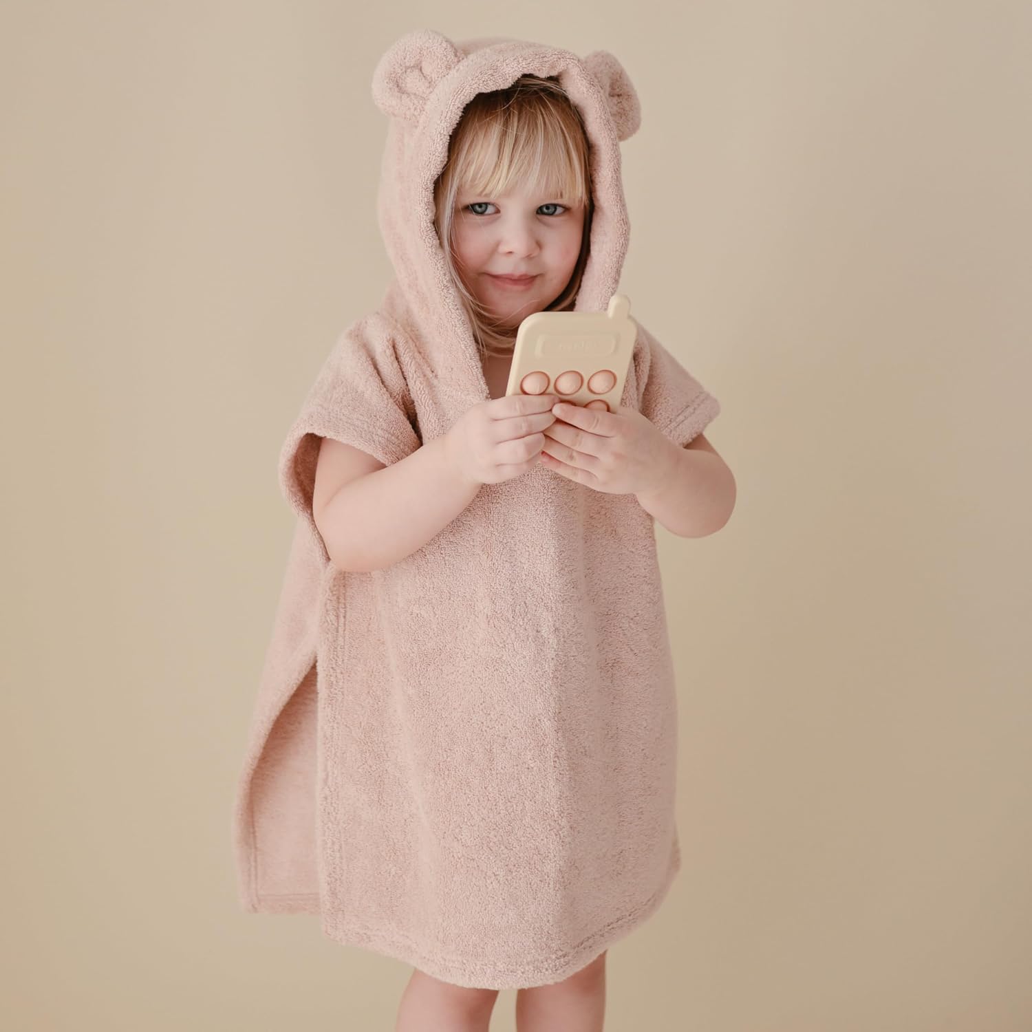 MUSHIE — Jouet Téléphone Presse pour Bébé Blush – Image 3