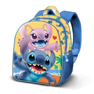 Disney Lilo et Stitch Ocean-Sac à dos Basic, Bleu, 30 x 38 cm, Capacité 13 L