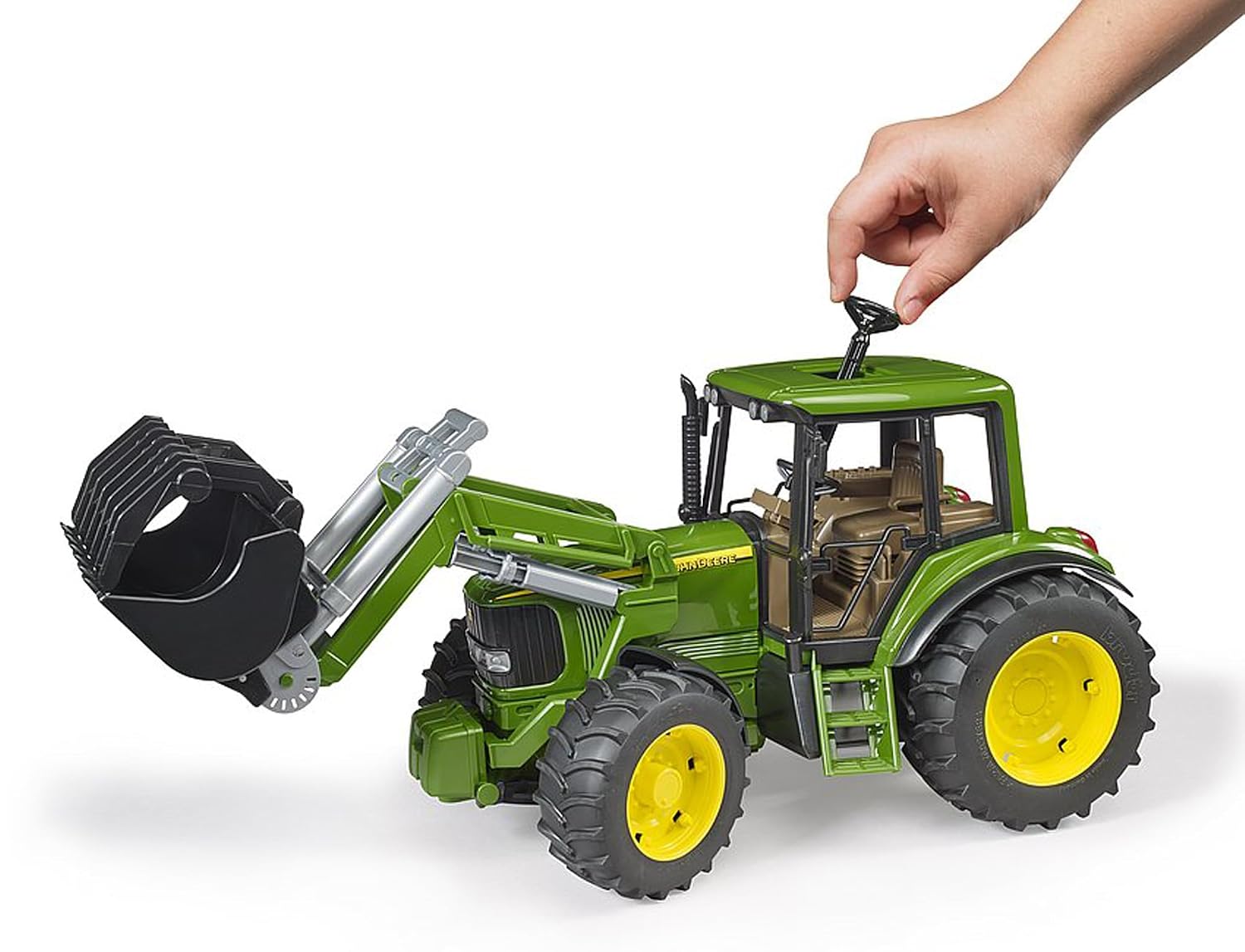 BRUDER John Deere 6920 — Tracteur avec chargeur frontal 1:16 – Image 5